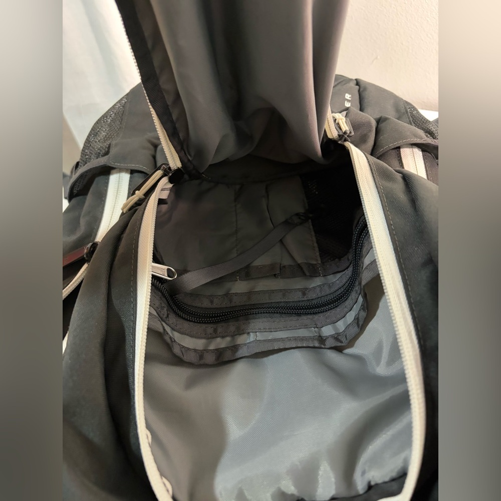 The North Face Black, Grey and White Jester Backpack - Picture 6 of 10